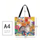 thumbnail image 3 of Bolso de compras de hombro con estampado de gato Bolso de mano grande informal (40 * 40 cm) Tmvgtek Para estrenar, 3 of 4