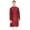 Maroon, variant on Shatranj Men's Indian Classic Collar Hand Embroidered Placket Long Kurta Tunic; Beige; XL