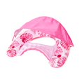 thumbnail image 4 of Anillo de tubo de natación inflable lindo con dosel para actividades acuáticas vacaciones Rosa, 4 of 8