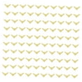 thumbnail image 3 of KLKCMS Metal Book Corner Protectors Iron Angle Protectors for Book Scrapbook Albums 100pcs Gold, 3 of 9