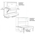thumbnail image 2 of Hiddenbed Murphy Bed Hardware Kit – Smart Design Murphy Bed Kit – Heavy Duty Mechanism Bed Hardware Kit, Effortless to Pull Down & Fold Back Murphy Bed DIY Kit, 2 of 2