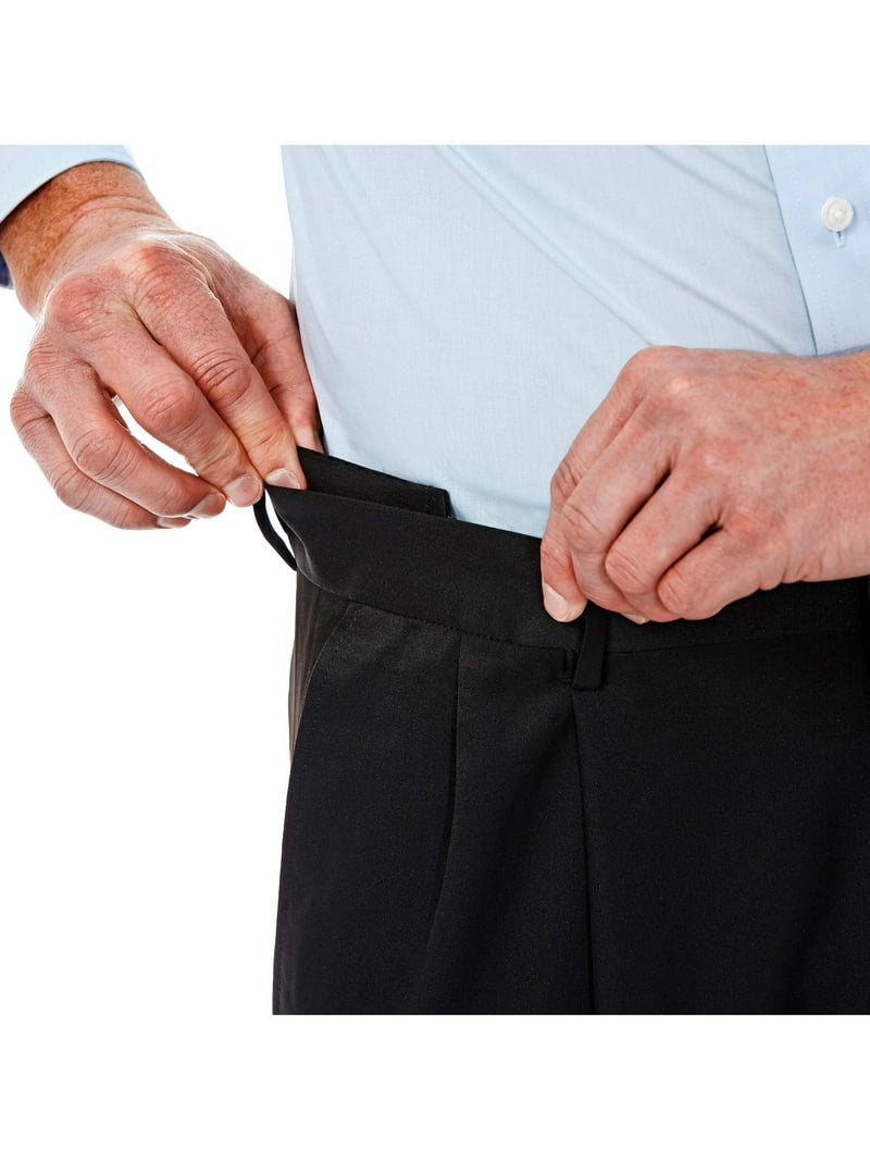 haggar mynx pleated no iron dress pants Haggar Mynx Gabardine Dress Pants, Pleated Front in String
