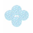 thumbnail image 7 of 13 Inch Round Placemats Set of 4, Sky Blue Christmas Non Slip Heat Insulation PP Table Mats, Xmas Tree Snowflake Winter Abstract Washable Place Mats for Kitchen Dining Party Table Decor, 7 of 7