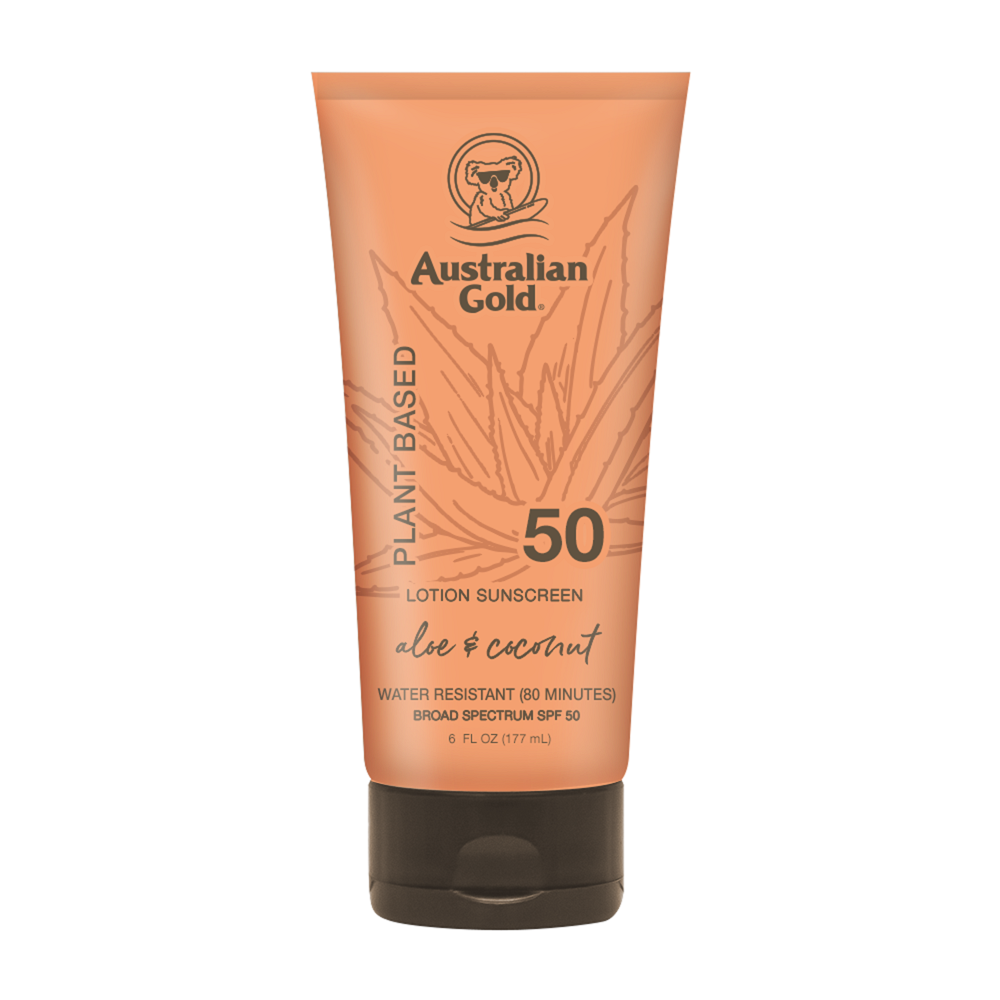 Australian Gold Plant Based Lotion Sunscreen, Aloe & Coconut, SPF 50