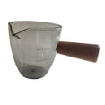 thumbnail image 2 of Taza medidora de vidrio Taza para espresso de 90 a 120 ml Taza medidora de vidrio Preparación de salsa Gris, 2 of 9
