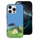 thumbnail image 2 of Funda de TPU de Mi vecino Totoro para iPhone 16 Pro: ultrafina, a prueba de golpes, antiamarilleo, resistente a arañazos, compatible con carga inalámbrica, agarre mejorado, estilo negro., 2 of 7