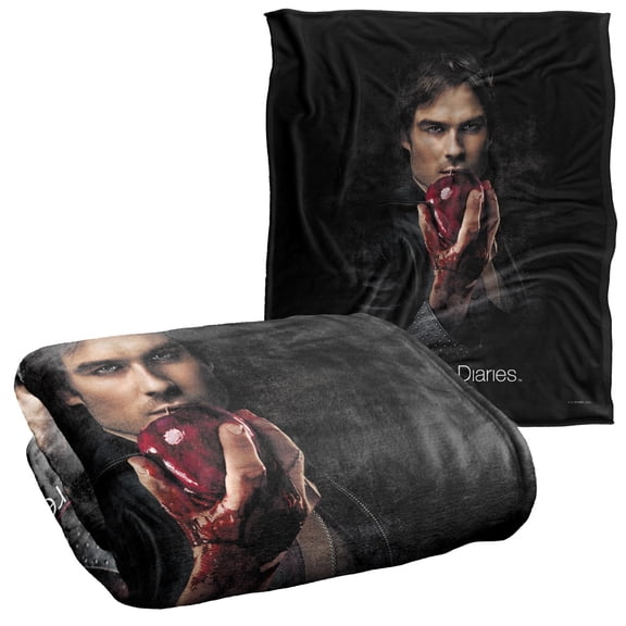 Vampire Diaries Damon Fruit Officially Licensed Silky Touch Super Soft Throw Blanket 50' x 60'