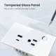 thumbnail image 5 of Enchufe de Pared Inteligente WiFi Tuya de 15 A, Enchufe USB Tipo C, de Corriente para Alexa, Home, Smart Life, Enchufe Europeo Negro, 5 of 7