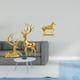 thumbnail image 2 of Colección De Figuras De Animales De Resina, Esculturas Decorativas De Ciervos Y Caballos Para La Encimera De La Sala De Estar Y La Oficina En Casa, Estatuas Grabadas Decorativas., 2 of 8