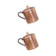 thumbnail image 4 of Cateissary Moscow Mule Mug Cup Tea Coffee Lid with Mug Beer Drinking Cobre 350 ml 2Conjunto, 4 of 6