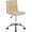 Tan, variant on UrbanPro Contemporary Low Back Faux Leather Office Swivel Chair in Tan