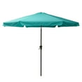 thumbnail image 1 of CorLiving 10ft Large Round, Market, Tilting Outdoor Patio Umbrella with Side Flaps and Steel Frame, 1 of 8