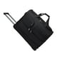 thumbnail image 4 of Bolso de lona ondulante transporta en el equipaje El agua resistente a la maleta de los viajes de viaje de servicio pesado Bolsa de semana Negro l, 4 of 8
