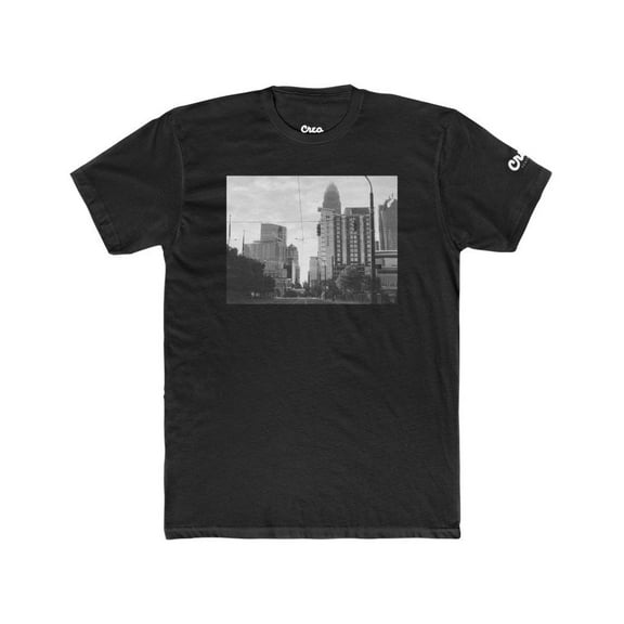 Charlotte Cityscape Men's Cotton Crew Tee