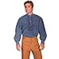 thumbnail image 3 of Scully 500020-DBL-XL Mens Wah Maker Shirt- Dark Blue- Extra Large, 3 of 3