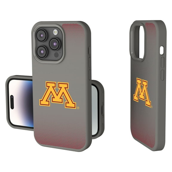 Minnesota Golden Gophers Linen Logo iPhone Soft Touch Case