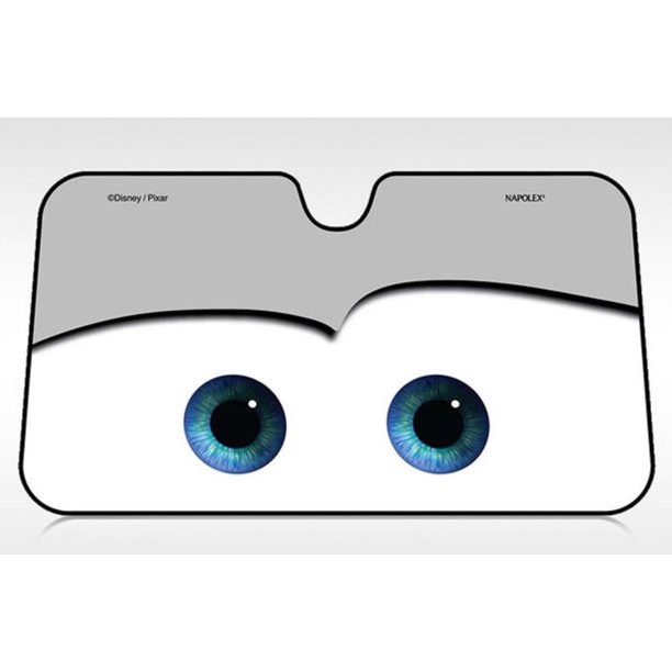Disney Pixar Cars Lightning Mcqueen Front Car Windshield Sun Shade 51 X 27 5 1300 Mm X 700 Mm Gray Walmart Com Walmart Com