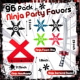 thumbnail image 2 of Party Favors Deekin Ninja Karate, 48 unidades, para fiesta de Halloween, 2 of 6
