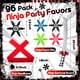 thumbnail image 2 of Party Favors Deekin Ninja Karate, 48 unidades, para fiesta de Halloween, 2 of 6