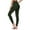 Army Green, variant on Styesk Women's Pants Women's Solid Color Pocket Yoga Leggings Soft Abdominal High Elastic Slim High Waist Yoga Pants