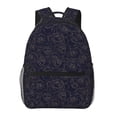 thumbnail image 1 of Easygdp Copper-Gold Gloss Outline Rose1 Mochila Ergonómica Versátil para Laptop - Múltiples Bolsillos, Correas Ajustables, Unisex para Escuela, Viajes y Actividades al Aire Libre-One Size, 1 of 5