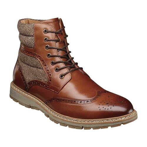 stacy adams wingtip lace boots