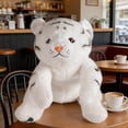 thumbnail image 5 of Almohada de Peluche de Tigre Chuddy, Almohada de Peluche de Animal Suave, Regalo de Peluches para Entusiastas de Animales Salvajes, 5 of 5