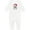 AA-White, variant on Kiniart Christmas Goldendoodle Baby Romper Coveralls