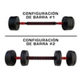 thumbnail image 4 of Set de pesas de vinil de 15 kg con barras Athletic Works WMW-7943-15KG, 4 of 4