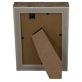 thumbnail image 7 of Rectangular Wooden Picture Frame - for a 5" x 7" Photo - 8.5" - Brown, 7 of 7