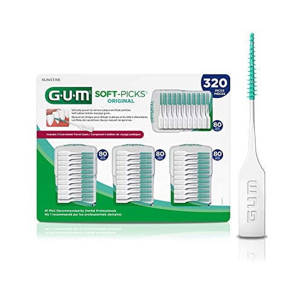 Palillos Dentales Originales GUM 6324A Soft Picks 320 Unida GUM NA palillos-dentales-originales-gum-6324a-soft-picks-320-unida-gum-na