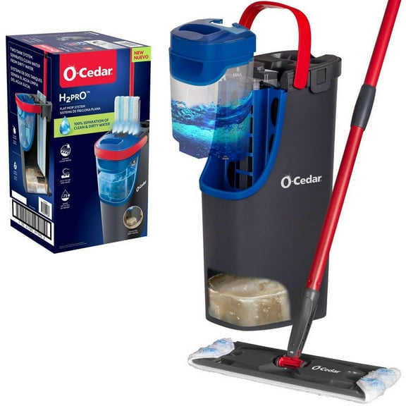 H2prO Microfiber Flat Mop System