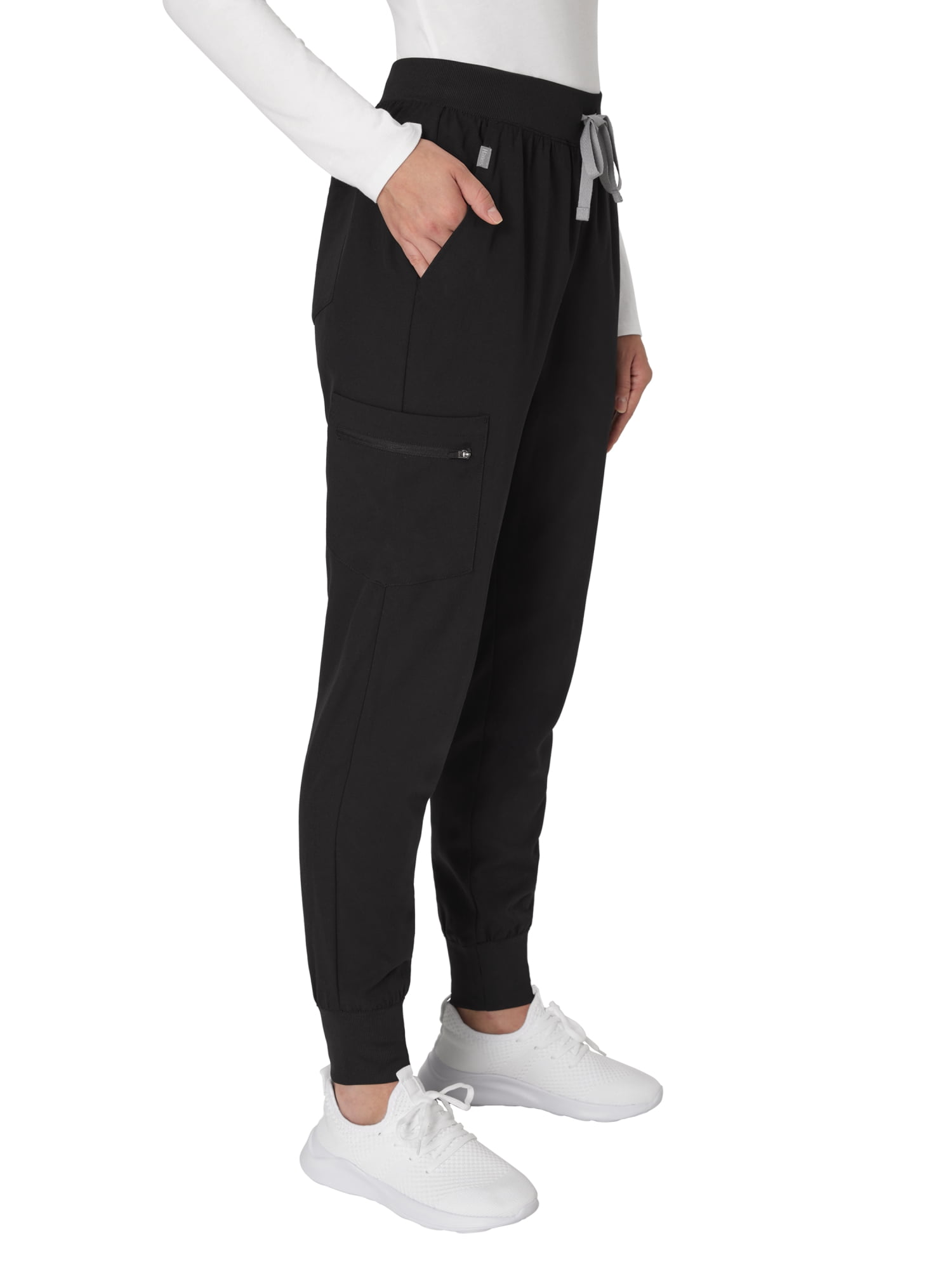 Hanes Women's Scrubs Drawstring Jogger Scrub Pants, Premium, Pockets, Sizes XS - 3XL