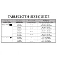 thumbnail image 2 of DII 70" Round Modern Fabric Pineapple Tablecloth in Multi-Color, 2 of 3