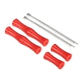 thumbnail image 1 of Unique Bargains Archery Bowstring Finger Saver 1.6 Inch/0.8 Inch Silicone Finger Guard for Youth, Red, 2 Pack, 1 of 5