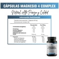 thumbnail image 3 of Magnesio Complex  Citrato de Magnesio Glicinato de Magnesio Oxido de Magnesio  y Gluconato de Magnesio Suplemento Alimenticio 100 Capsulas, 3 of 9