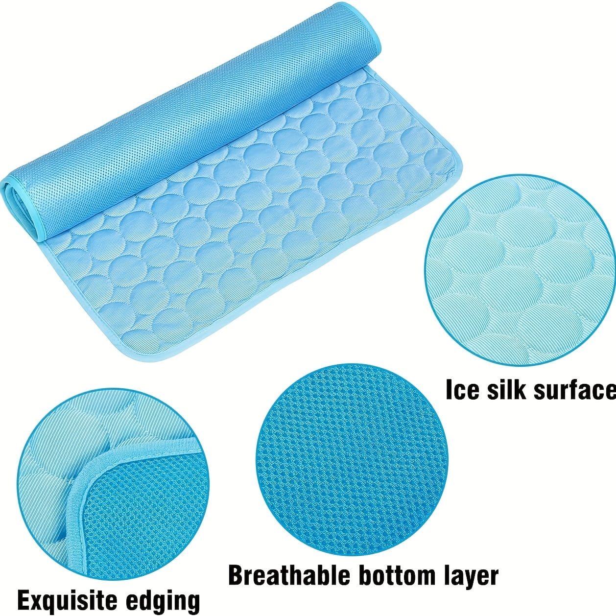DABEI Waterproof Dog Cooling Mat - Summer Sleeping Pad for Cats and Dogs - Keep Your Pet Cool and Comfortable