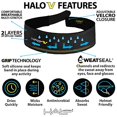 thumbnail image 3 of Halo Headband Sweatband Velcro Red, 3 of 5