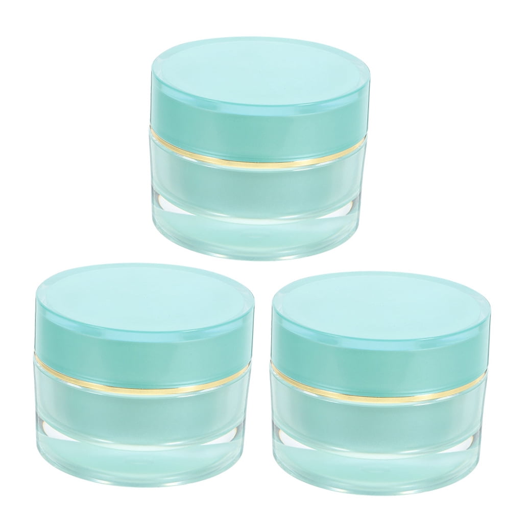 FRCOLOR 3pcs Cream Jar 30g Wide Mouth Cream Container Refillable Cream Jar Travel Jar Container