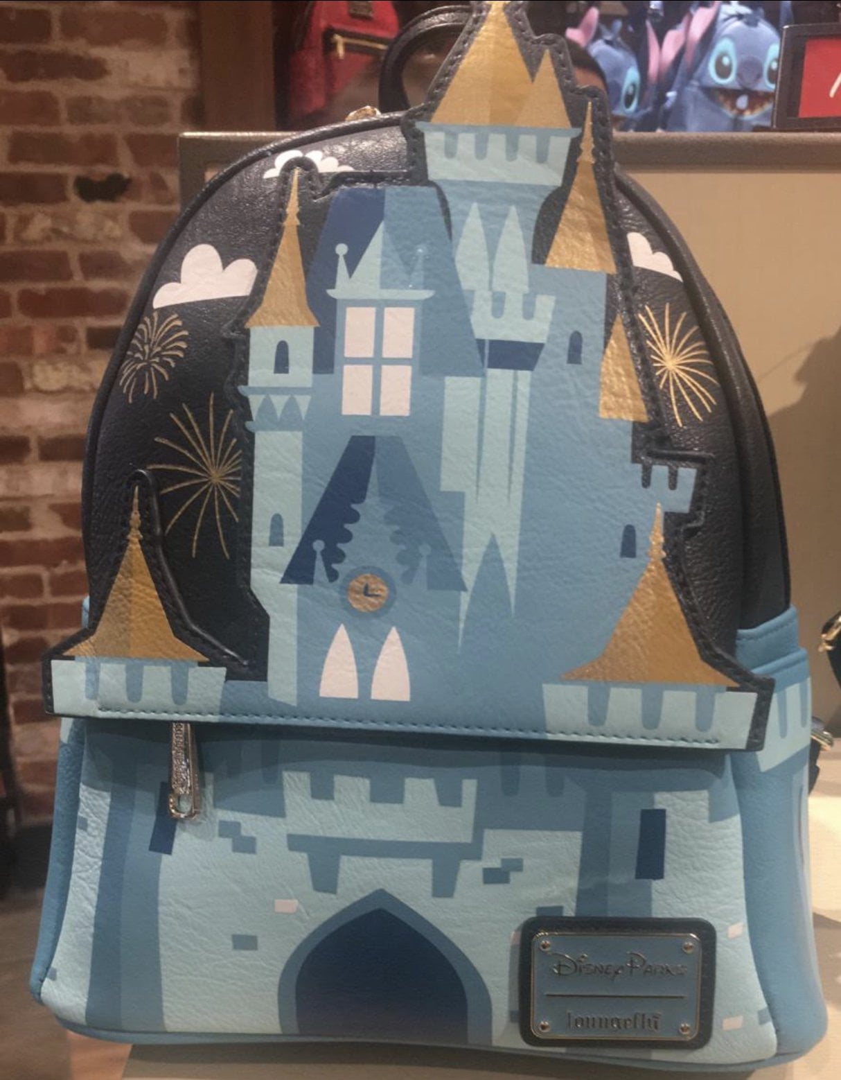 Disney Parks Cinderella Castle Walt Disney World Mini Backpack ...