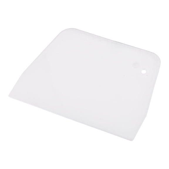 Uxcell Plastic Baking Cake Pizza Pastry Butter Scraper Cutter Easy Clean White