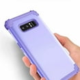 thumbnail image 6 of Dteck Shockproof Case Compatible with Samsung Galaxy Note 8, Heavy Duty Full body Protection 3 Layer Hybrid Rugged Protective Cover (No Built-in Screen Protector), Light Purple, 6 of 9