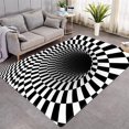 thumbnail image 1 of 3d Printing Vortex Carpets Bedroom Area Rugs Floor Mats Living Room Anti-skid Doormats, 1 of 5