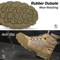 thumbnail image 4 of LAoutun Steel Toe Boots for Men High-top Safety Work Boots Comfort Construction Boots, 4 of 6