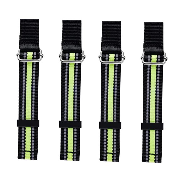 S SERENABLE Ski Brake Retainer Strap Portable Practical for Winter Skiing Outdoor Sports 4PCS