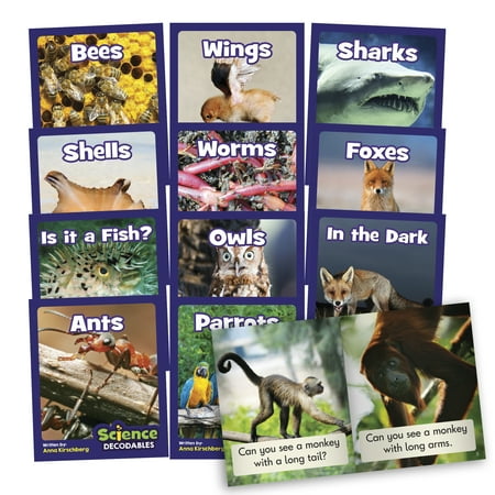 UPC: 0850010476568 | Junior Learning Science Decodables Phase 3 Non-Fiction 12 Books JRLBB101