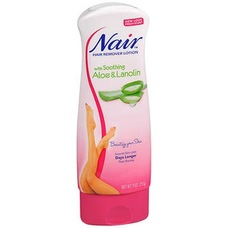 Nair Hair Remover Lotion for Legs Body Aloe Lanolin - 9