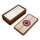thumbnail image 3 of Caja organizadora de joyería Yuyangstore portátil Retro para anillos collares de madera, 3 of 8