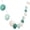 Blue, variant on Gardeningwill 3M/10Ft 30 Mix-Color Cotton Egg Led Easter Xmas Wedding Battery Operated String Fairy Light