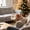 Clear#130, variant on Christmas Glass Cup with Embossed Snowflakes, 320ml Drinking Glass for Coffee, Milk, Hot Cocoa, Holiday Gift